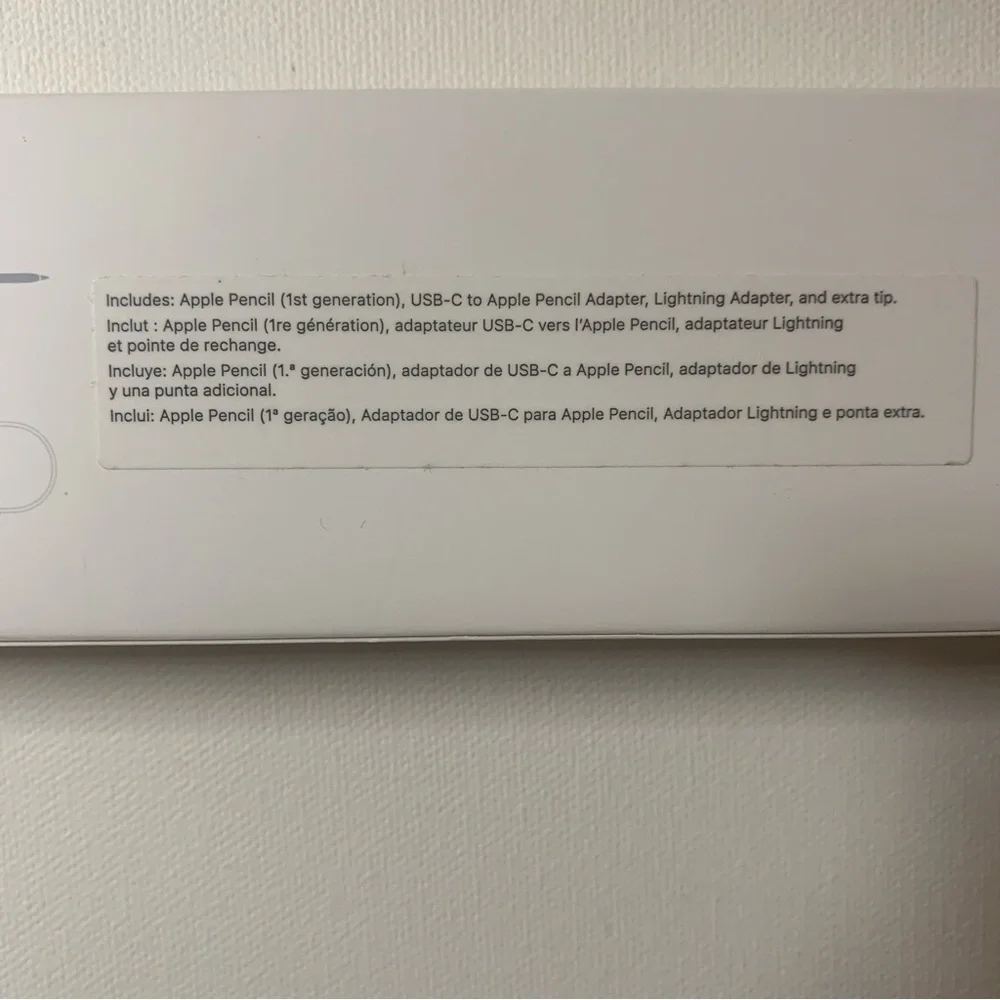 1st generation Apple Pencil